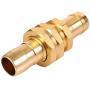 ZKZX Metal Garden Hose Repair Connector with Stainless Steel Clamp, Female and Male Hose Connector,Repair Mender Hose Connector 3pairs
