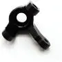 JVSISM for JIMNY XMYKC01CM 1/16 RC Car Upgrade Parts Metal Front Steering Knuckle Cup with Bearing Accessories,Black