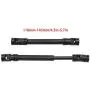 Ky-RC Metal RC Car Universal Drive Shaft for 1/10 RC Crawler Truck Axial SCX10 D90 TRX4 TF2 RC Cars Part Accessories(1pcs) (110-145MM/52G)