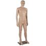 Male Mannequin Torso Dress Form Mannequin Body 73 Inches Adjustable Dress Model Male Full Body Mannequin Stand Realistic Display Mannequin Head Metal Base