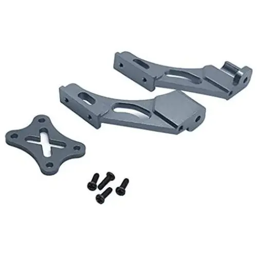 freneci Remote Control Car Metal Upgrade Accessories Tail Fix Parts for Wltoys 144001 1/14 RC Car Upgrade Parts - Titanium