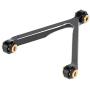 Facibom for Axial SCX24 90081 1/24 RC Crawler Car Upgrade Parts Metal Link Rod Tie Rod Suspension Set AX31613 Accessories