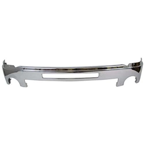 2007-2013 Gmc Sierra 1500 Pickup Front Bumper Face Bar Chrome (With Air Intake Hole) GM1002834