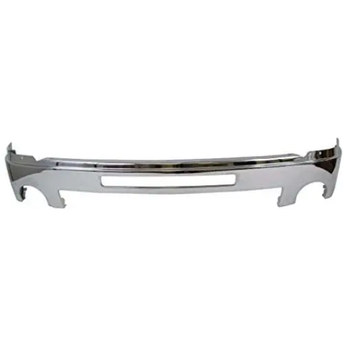 2007-2013 Gmc Sierra 1500 Pickup Front Bumper Face Bar Chrome (With Air Intake Hole) GM1002834 2007-2013 Gmc Sierra 1500 Pickup Front Bumper Face Bar Chrome (With Air Intake Hole) GM1002834