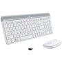 Logitech MK470 Slim Wireless Combo - Off White