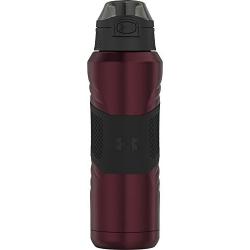 Under Armour Dominate 24 Ounce Vacuum Insulated Stainless Steel Bottle with Flip Top Lid