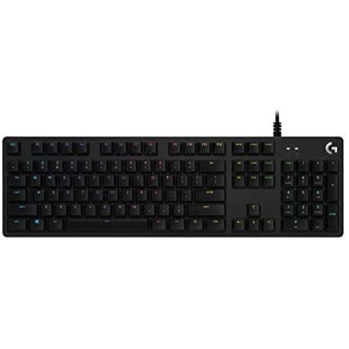 Logitech G512 SE Lightsync RGB Mechanical Gaming Keyboard with USB Passthrough - Black