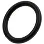 BIKICOCO 1 Metal O-Ring Buckle Connector Round Loops Non Welded for Bags Webbing Purse and Belt Straps, Black, Pack of 20