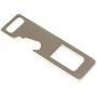Seat Belt Buckle Alarm Stopper - Metal Seatbelt Silencer Bottle Opener Keychain for All Vehicles - Universal Seat Belt Clip for Cars - Sturdy Metal Car Seat Belt Silencers (Silver)