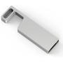 TOPESEL 32GB USB 2.0 Flash Drives Metal Memory Stick Waterproof Thumb Drive, Silver