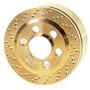 Ky-RC 1/10 1/8 RC Car Climber Hub Brass Counterweight,Suitable for 1.9 Metal Hub 2.2 Metal Hub Scx10 Trx4 Axial SCX10 II 90046 90047(2pcs) (88g(1pcs))
