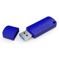 TOPESEL 128GB USB 3.0 Flash Drive Memory Stick Thumb Drives-Blue