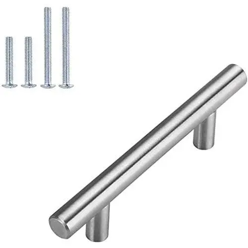 homdiy Cabinet Hardware Brushed Nickel Drawer Pulls 30 Pack Kitchen Cabinet Handles 4 inch Center to Center Modern Cabinet Door Handles Metal Bar Pulls for Cabinets homdiy Cabinet Hardware Brushed Nickel Drawer Pulls 30 Pack Kitchen Cabinet Handles 4 inch Center to Center Modern Cabinet Door Handles Metal Bar Pulls for Cabinets