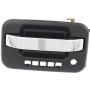 Exterior Front Door Handle 2004-2014 Ford F-150 Chrome Lever/Primed Housing with Keyhole and Keypad Hole with Metal Connector Driver Side