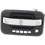 Exterior Front Door Handle 2004-2014 Ford F-150 Chrome Lever/Primed Housing with Keyhole and Keypad Hole with Metal Connector Driver Side