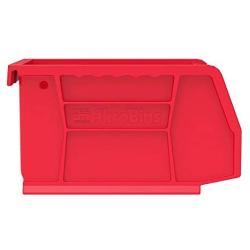 Akro-Mils 30210 AkroBins Plastic Storage Bin Hanging Stacking Containers, (5-Inch x 4-Inch x 3-Inch), Red, (24-Pack)