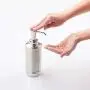 mDesign Metal Bathroom Vanity Countertop Accessory Set - Includes Refillable Soap Dispenser, Divided Toothbrush Stand, Tumbler Rinsing Cup, Soap Dish - 4 Pieces - Brushed Stainless Steel mDesign Metal Bathroom Vanity Countertop Accessory Set - Includes Refillable Soap Dispenser, Divided Toothbrush Stand, Tumbler Rinsing Cup, Soap Dish - 4 Pieces - Brushed Stainless Steel