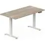 SHW 55-Inch Large Electric Height Adjustable Computer Desk, 55 x 28 Inches, Oak SHW 55-Inch Large Electric Height Adjustable Computer Desk, 55 x 28 Inches, Oak