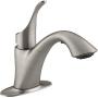 KOHLER Simplice Laundry Sink Faucet, Single Handle Pull-Out, 2-function Spray Head, 3-hole Install, Utility Sink Faucet, Vibrant Stainless Finish, K-22035-VS