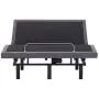 Naomi Home idealBase Adjustable Mattress Base with Massage, Head and Foot Incline, Wireless Remote Gray/Full Naomi Home idealBase Adjustable Mattress Base with Massage, Head and Foot Incline, Wireless Remote Gray/Full