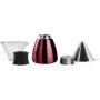 Asobu Red Insulated Pour Over Coffee Maker (32 oz.) Double-Wall Vacuum, Stainless-Steel Filter, Stays Hot Up to 12 Hours, 9 x 6 x 6 Inches Asobu Red Insulated Pour Over Coffee Maker (32 oz.) Double-Wall Vacuum, Stainless-Steel Filter, Stays Hot Up to 12 Hours, 9 x 6 x 6 Inches