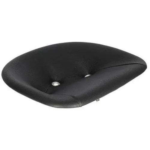 All States Ag Parts Parts A.S.A.P. Pan Seat Padded Steel Vinyl Black