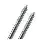 Ceiling Hooks Cup Hook Fine Metal Screw in Hanger for Indoor and Outdoor Use 20 Pieces 2.4 Inches