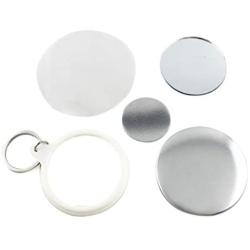 Mirror Keychain 58mm 2-1/4'' Supplies 100sets for Pro Maker Machine Commerciadiy