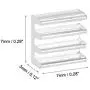 uxcell Electronics Cooler Heatsink for MOS GPU IC Chip Silver 7 x 7 x 3 mm 10pcs