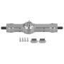 Dilwe RC Gear Box , Aluminium Alloy Rear Gear Axle Box for WPL 1/16 Military Truck RC Car Upgraded Part(Titanium Gray)