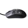 Gwolves Hati HTM Ultra Lightweight Honeycomb Design Wired Gaming Mouse 3360 Sensor - PTFE Skates - 6 Buttons - Only 61G (Gun Metal)