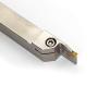 OSCARBIDE 3/4x3/4'' Indexable Lathe Grooving Parting Holder Heavy Duty QA12R-30 Right -Hand Nickel PlatedCut Off Tool with Carbide Insert, 1pcs
