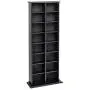 Prepac Double Media (DVD,CD,Games) Storage Tower, Black Prepac Double Media (DVD,CD,Games) Storage Tower, Black