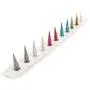 Uviviu 20 Pcs 29mm Spike and Studs, Metal Rivet Screw on Cone for Leather Crafts Punk DIY Clothing (Gold)