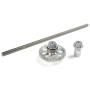 Hosim Metal Main Drive Shaft Accembly Q901-ZJ05 High Speed Brushless Car Truck Q903 Accessory Supplies Hosim Metal Main Drive Shaft Accembly Q901-ZJ05 High Speed Brushless Car Truck Q903 Accessory Supplies