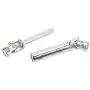 RC Drive Shaft, RC Crawler Car Metal Transmission Drive Shaft Fits for WPL 1/16 Mini Military Truck( Silver) RC Drive Shaft, RC Crawler Car Metal Transmission Drive Shaft Fits for WPL 1/16 Mini Military Truck( Silver)