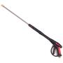 Pressure Washer Gun Accessories Kit: 4000 PSI Power Washer Wand Attachment w/High Pressure Extension, Pivot Connector, Male Adapter Parts & Quick Connect Water Spray Nozzles for Car Wash or Concrete