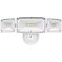 Amico 3500LM LED Security Light, 30W Super Bright Outdoor Flood Light, ETL- Certified, 5000K, IP65 Waterproof, 3 Adjustable Heads for Garage, Patio, Garden, Porch&Stair(White Light)