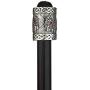 Design Toscano Dragons Thorne Drakkar Dragon Gothic Walking Stick, 38 Inch, Polyresin Handle and Metal Cane, Silver Chrome