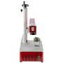 KUNTAI Mini 30W Fiber Laser Engraving Machine with Rotary Device,Marking Area 150mm×150mm,Nameplate Printing,Metal Parts Marking,Jewelry Engraving