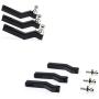RC Car Metal Trailer Hook Drop Hitch Receiver for 1/10 RC Crawler TRX4 TRX-4 Rear Bumper Hook Upgrade Parts