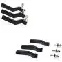 RC Car Metal Trailer Hook Drop Hitch Receiver for 1/10 RC Crawler TRX4 TRX-4 Rear Bumper Hook Upgrade Parts