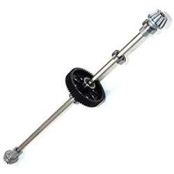 Hong TTH - Parts & Accessories Metal Main Axie Drive Shaft with Gears Bearing Set PX9200-25 for 1/12 PX9200 High Speed RC Car Upgrade Spare Parts