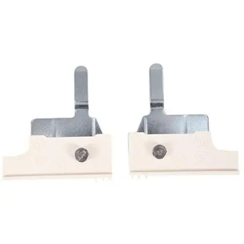 1 Pair Metal Knitting Machine Accessory Auxiliary Piece Unit Left/Right Spare Part for SK218 SK272 SK270 1 Pair Metal Knitting Machine Accessory Auxiliary Piece Unit Left/Right Spare Part for SK218 SK272 SK270
