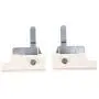 1 Pair Metal Knitting Machine Accessory Auxiliary Piece Unit Left/Right Spare Part for SK218 SK272 SK270 1 Pair Metal Knitting Machine Accessory Auxiliary Piece Unit Left/Right Spare Part for SK218 SK272 SK270