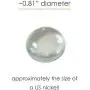 Houseables Glass Stone, Clear Marbles, Pebbles for Vases, 5 LB, 500-600 Stones, Flat Bottom, Round Top, Rocks, Bowl Filler Gems, Iridescent Decor, Decorative Centerpieces, Florist Supplies, Aquarium Houseables Glass Stone, Clear Marbles, Pebbles for Vases, 5 LB, 500-600 Stones, Flat Bottom, Round Top, Rocks, Bowl Filler Gems, Iridescent Decor, Decorative Centerpieces, Florist Supplies, Aquarium