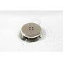 SinkShroom Revolutionary Bathroom Sink Drain Protector Hair Catcher, Strainer, Snare, Nickel Edition