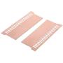 Easycargo Laptop Memory Heatsink Kit, Copper Heat Sink + Pre-Applied Thermal Conductive Adhesive Tape, Cooler Heatsink Pad for Cooling Laptop Notebook Memory RAM SODIMM DDR4 DDR3