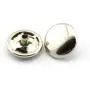 60 Sets 10mm Metal Snap Fasteners Press Stud Rounded Sewing Rivet Buttons Clothing Leather Craft DIY Poppers Silver 60 Sets 10mm Metal Snap Fasteners Press Stud Rounded Sewing Rivet Buttons Clothing Leather Craft DIY Poppers Silver
