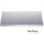 Awxlumv Large LED Aluminum Heatsink 200 x 220 x 18mm / 7.87 x 8.66 x 0.7 Inch Cooler 30 Fins Heat Sink Board